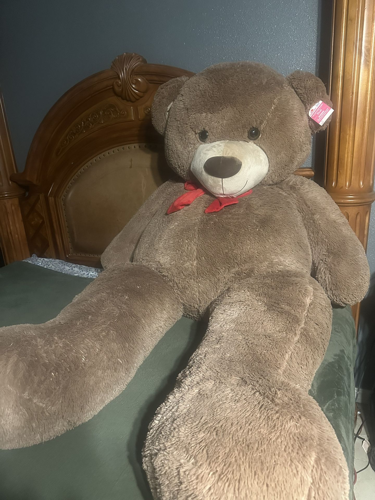 Valentine π Giant Brown Teddy Bear
