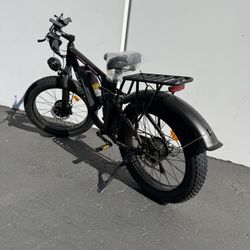 PHJU Peak 5000W Dual Motors Electric Bike for Adults, 60V 20Ah 24" Fat Tire Fast Ebike,MAX 45 mph up to 100 Miles Full Suspension Hydraulic Disc Brake