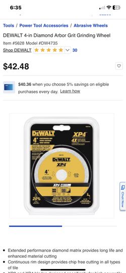 Dewalt Diamond Tile Saw 