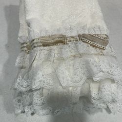 JCPenney White Towels (2)