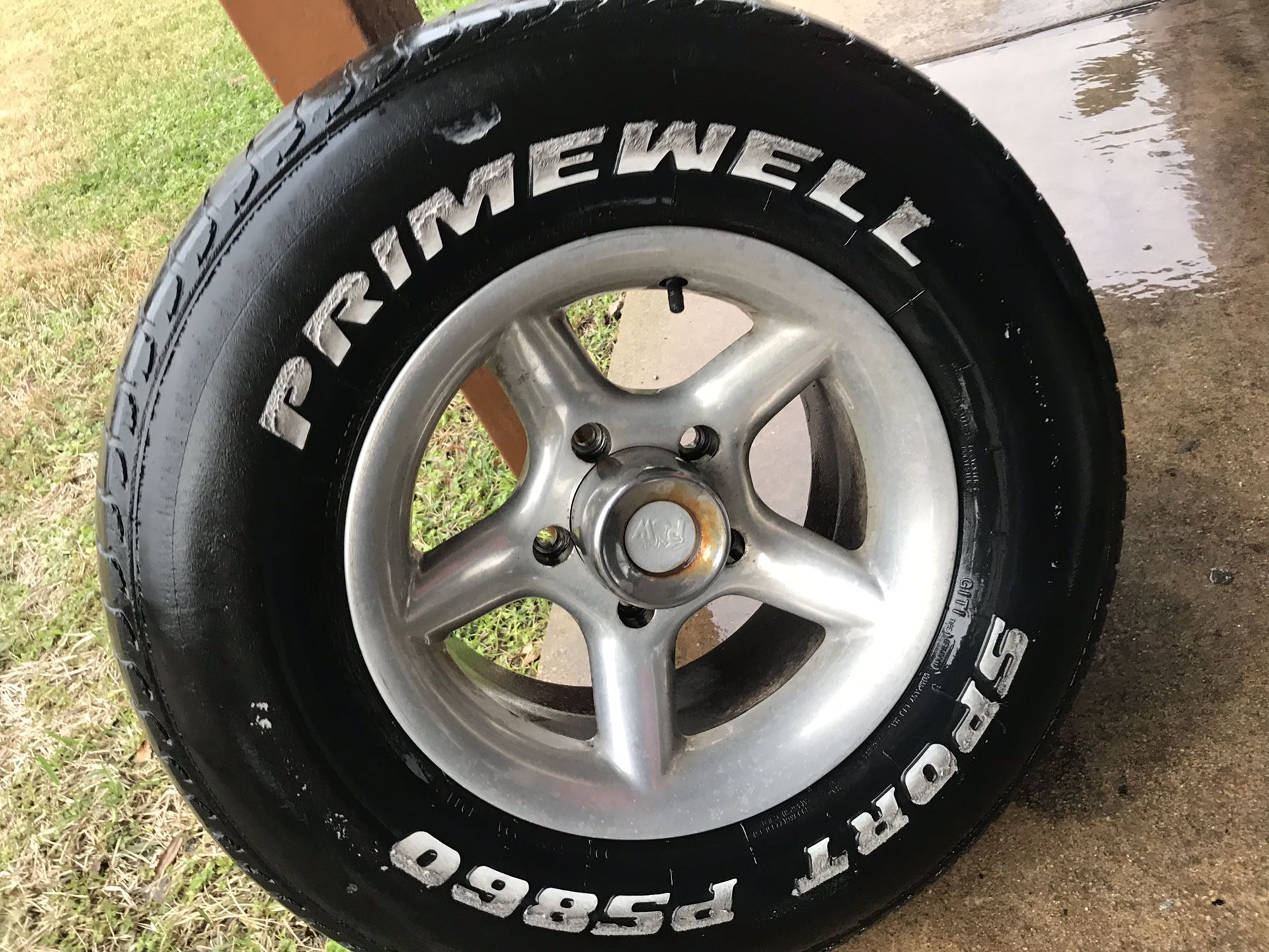 94 F150 15 In Panther wheels (NO TIRES)