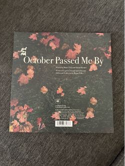 Girl in Red 7 Inch Vinyl Record October Passed By Me