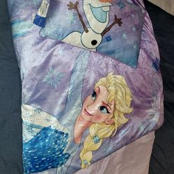 Frozen Sleeping Bag  For Little Kids