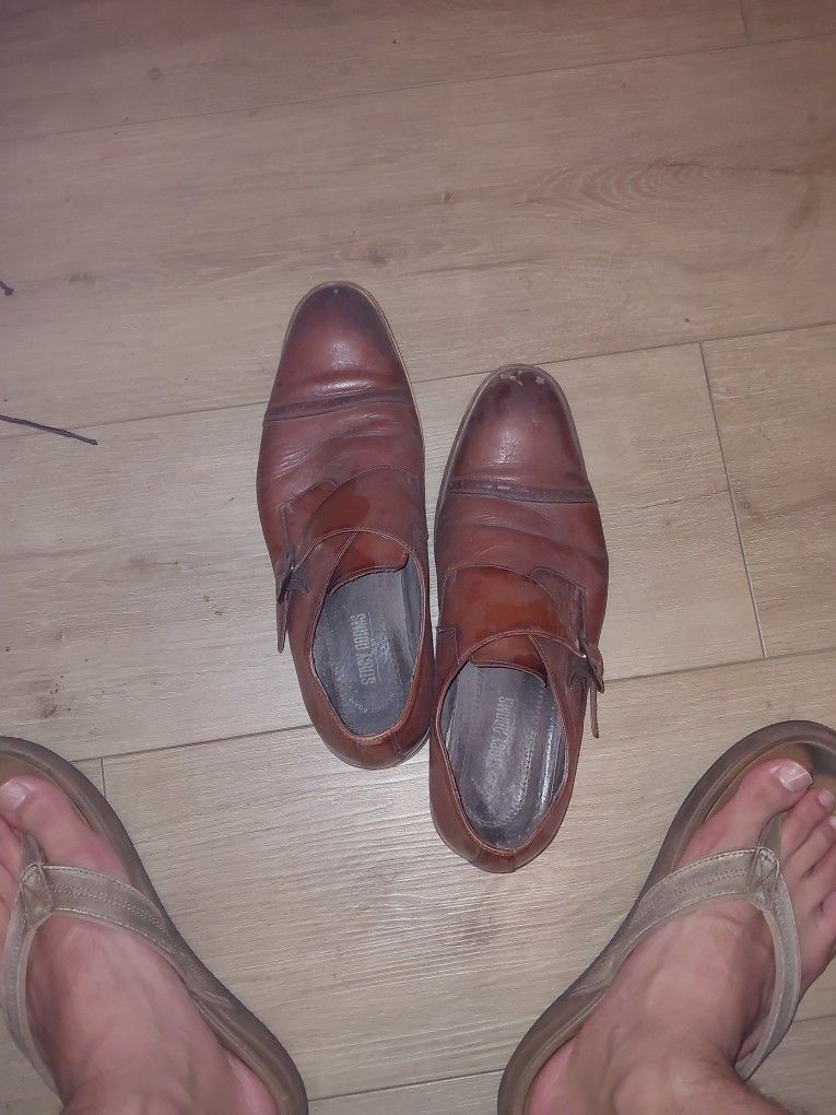Single Monk Strap Shoes Size 11.5