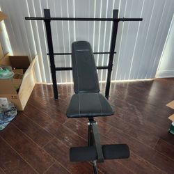 Competitor Weight Bench And Bar 