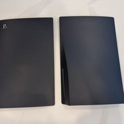 PlayStation 5 Black Plates - Official OEM Sony Original PS5
