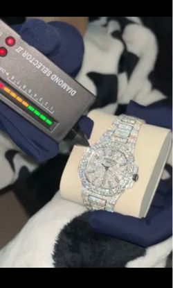 Iced out watch