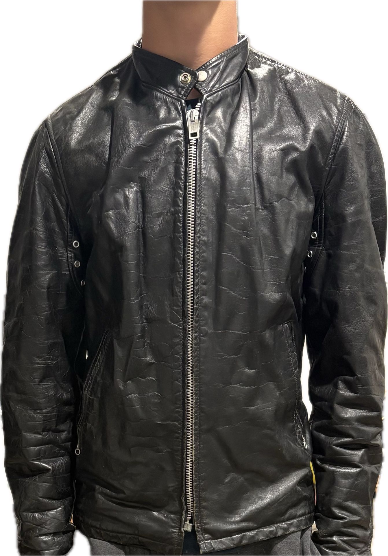 Vintage Genuine Leather Jacket