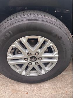 2022 Tundra sr5 Rims and Tires