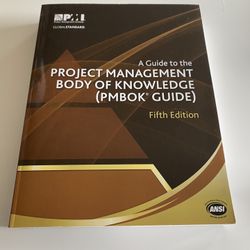 Project Management PMBOK Book