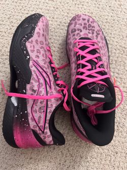 Li-Ning LiRen 5 “3D Fragmented Shadows” Men’s Pink/Black Low Top Sneakers