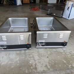 2 Commercial Food Warmers - $120