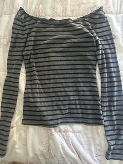 grunge off shoulder top