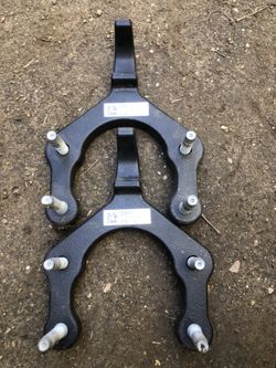 Jeep Front Bumper Stock Tow Hooks 
