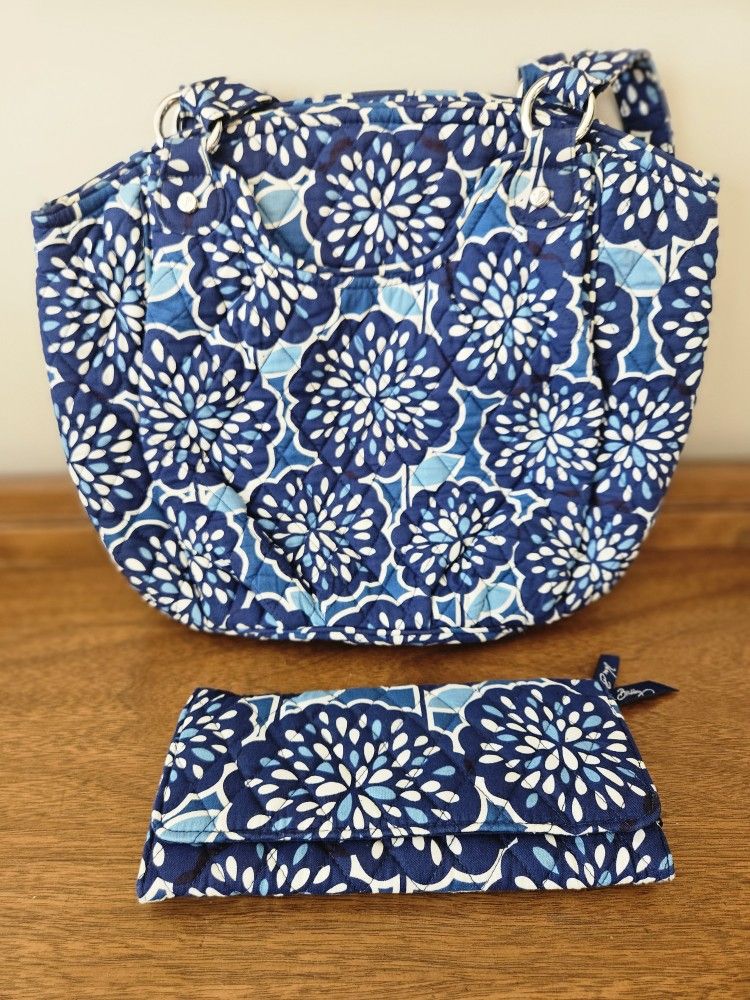 Vera Bradley Tote And Wallet