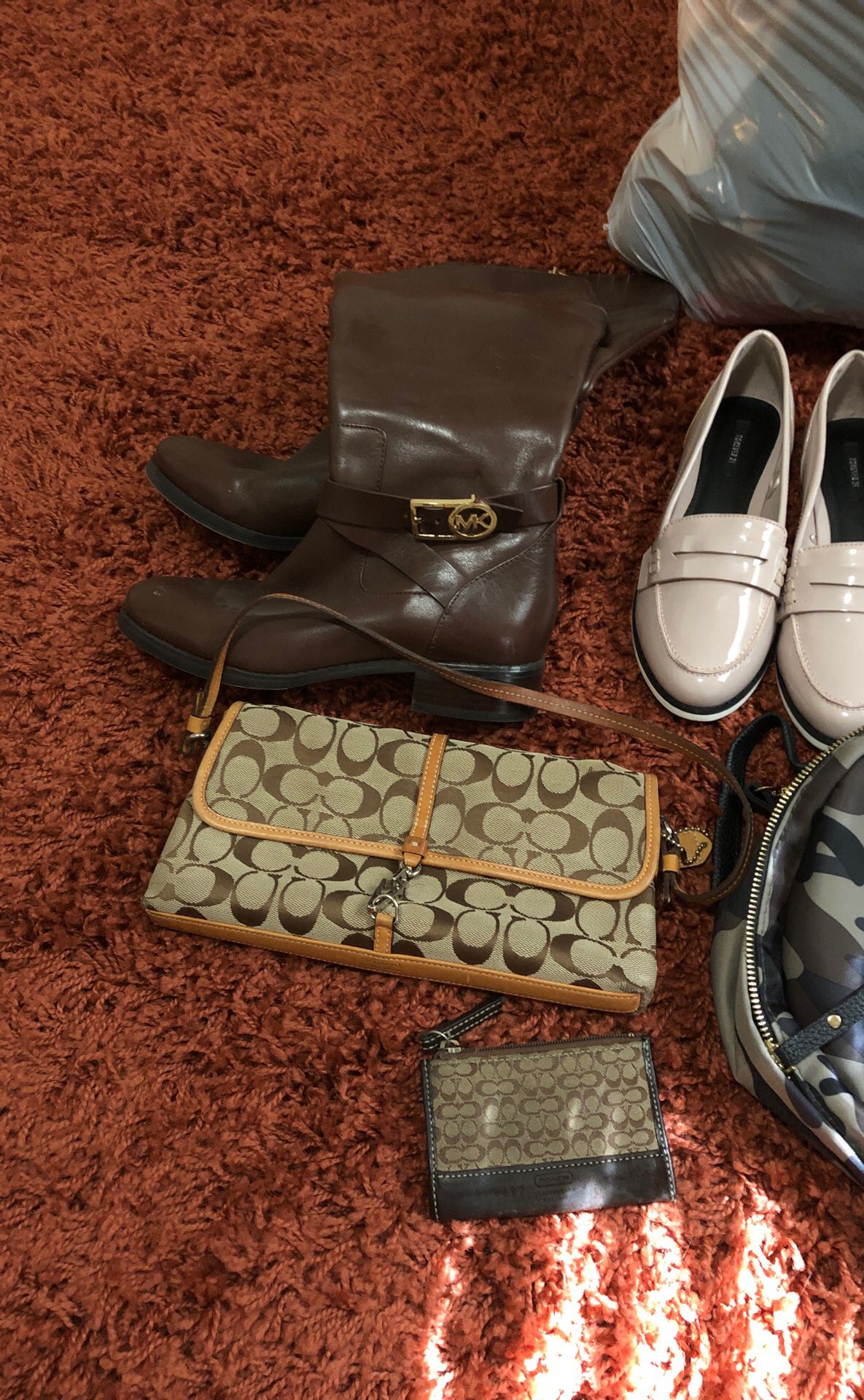 Michael Kors, Coach, Calvin Klein purse, shoes, dress, skirts