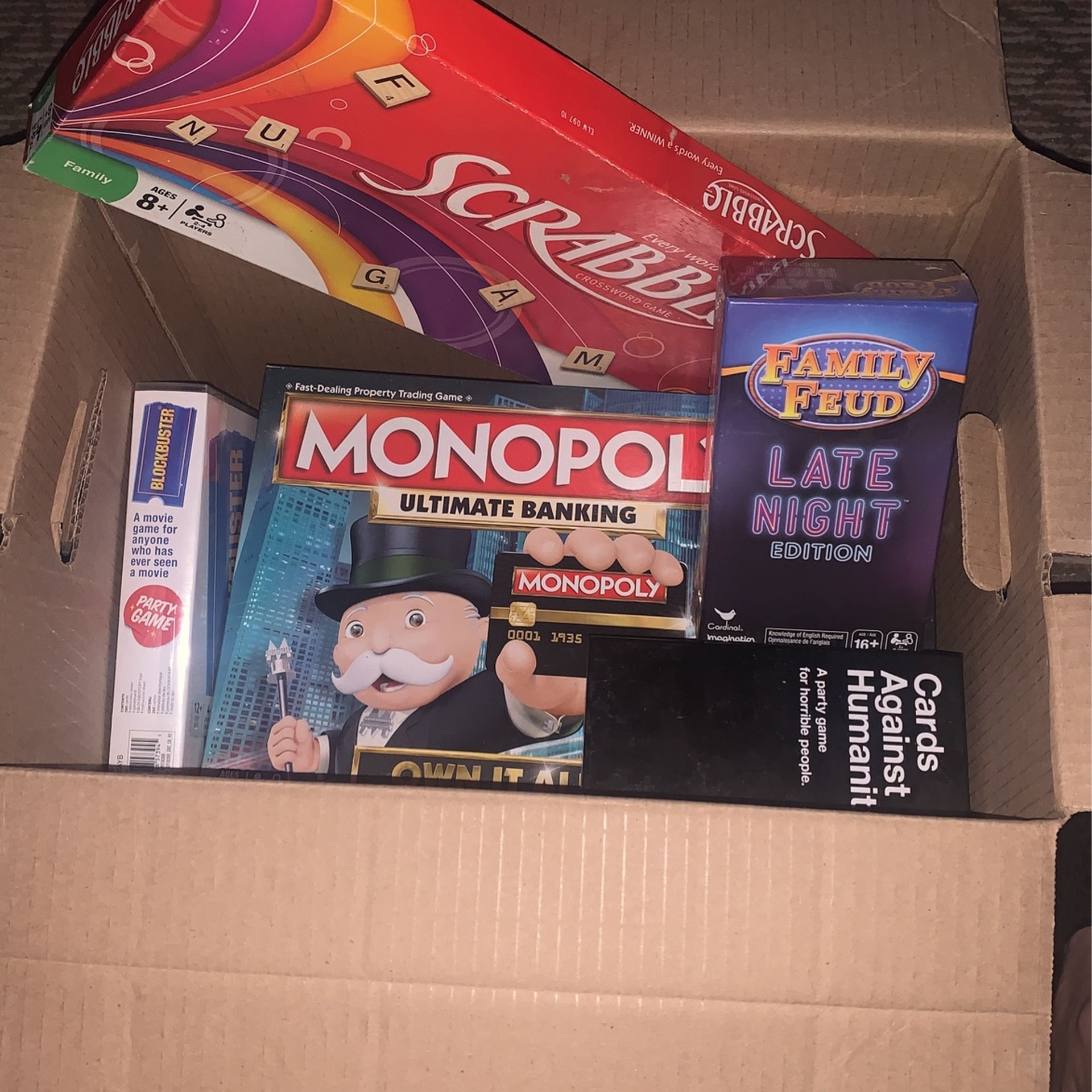 BOARD GAMES BOX