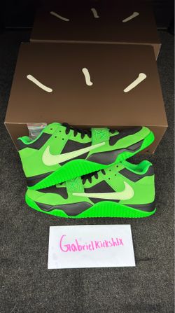 Jordan CJ1 T-Rexx Travis Scott Green Spark Sz 10