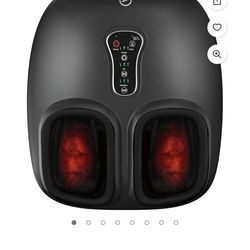 COMFIER Shiatsu Foot Massager Machine,Feet Massager for Plantar Fasciitis,Neuropathy Pain with Heat, Vibration,Rolling Compression,Gifts for Men,Women