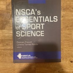 NSCA Essentials Of Sport Science
