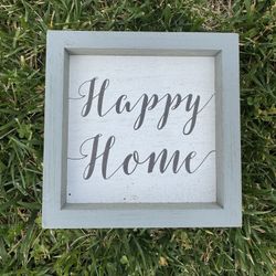 Wall Decor “Happy Home”