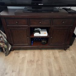 Ashley's TV Stand / Cabinet And End Table