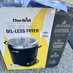 Oil-Less Turkey Fryer, Charbroil® The Big Easy@TRU-Infrared™ Cooking Technology Propane Gas Stainless Steel