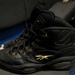 Reebok Questions Mid Lux Sz 11