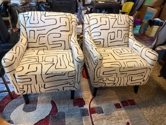 Modern Arm Chairs Set