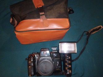 Olympia Camera and bag