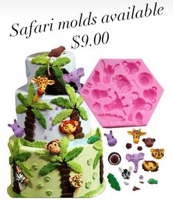 Safari Silicone Mold