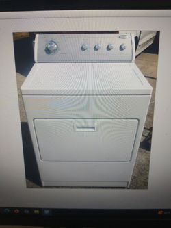 Whirlpool White Dryer let me know if you have interest. (Can Deliver)