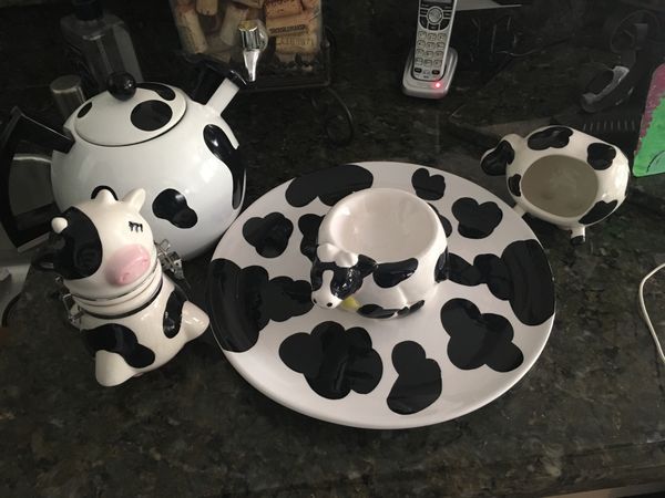 Cow Kitchen Set For Sale In San Dimas Ca Offerup