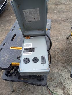 GE GE1LU532SS Temporary Power Panel