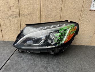 2015 2016 2017 2018 MERCEDES BENZ C300/350/W205/C-CLAS LEFT SIDE HEADLIGHT OEM USED