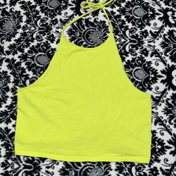 Lime Green Top