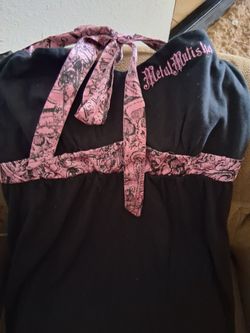 Metal Mulisha halter top / dress