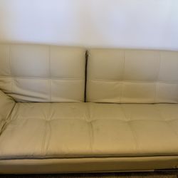 Beige Sofa 