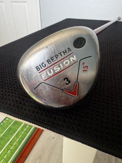 Callaway Big Bertha Fusion 3 Wood – Aldila NVS 65 Stiff Flex – Great Fairway Wood