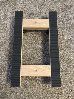 18x30” Oak H-frame Moving Furniture Dolly- Dollies-moving Equipment-