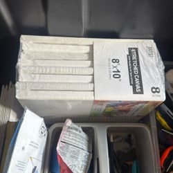 Art 🖼️ Kit Little Canvas And brushes And 