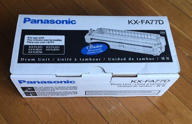 PANASONIC KX-FA77D FOR USE IN KXFL501 KXFL521 KXFLB751 KXFLB756 KXFLM551 ESTIMATED PAGE YIELD 6,000 PAGES