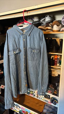 Big An Tall Denim Shirt