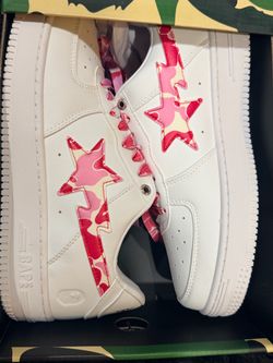 Bapesta “Pink Camo” Size 11