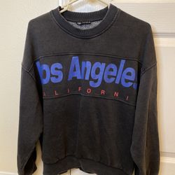Los Angeles California Sweatshirt Zara Size S 