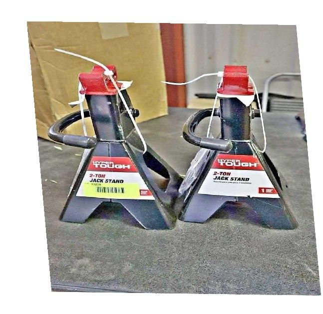 Twin Jack Stands Double the Safety, Double the Strength large speak