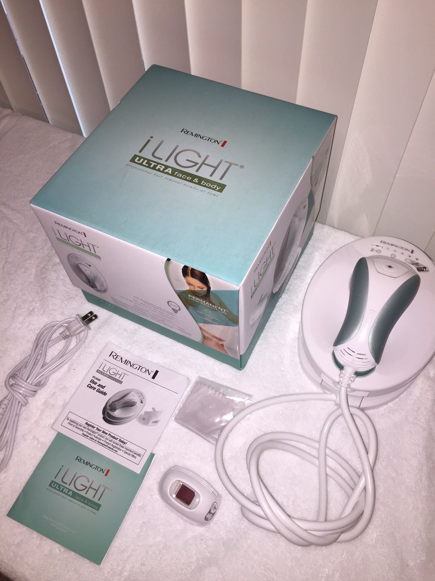 Remington® iLIGHT Ultra Face and Body Hair Removal System - Open Box 📦 - NEW!!!