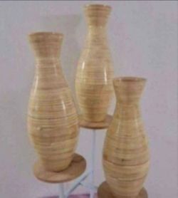 *** NEW LOW PRICE *** Natural Bamboo Vases ($15 EACH) @ Lasting Creations