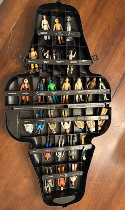 Star Wars Figures and Darth Vader Case