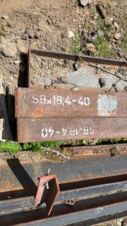 S8x18,4-40 beam 40 foot beam